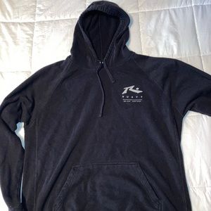 Rusty XL black hoodie